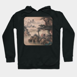 Majestic Japanese Landscape Hoodie